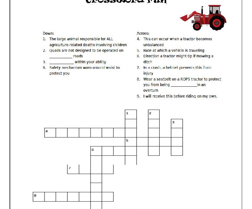 Get A Grip – Crossword Puzzle